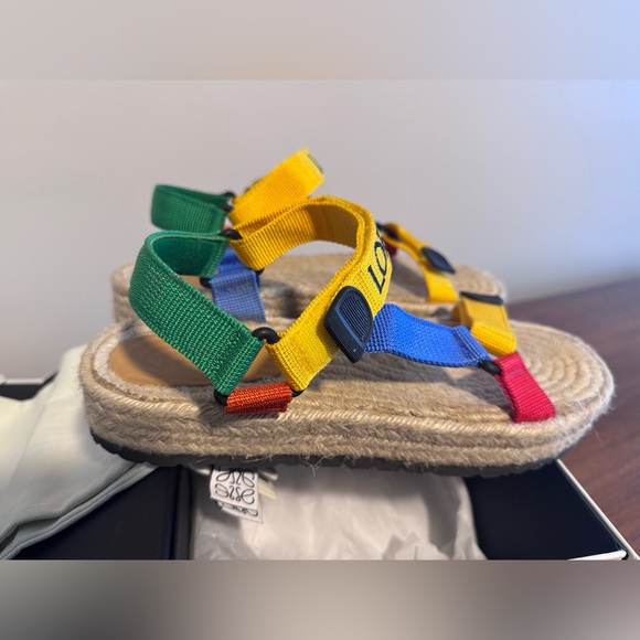 NWT Loewe x Paula's Ibiza Strappy Espadrille Sandal 41 Mens | Designer | Chunky - Picture 9 of 15